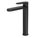 High Rise Mono Basin Mixer - Nuie BIN470F Black, Black colour ,image 1