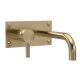 Wall Mounted Basin Bath Filler - Hudson Reed PK828 Brass, Brass colour ,image 1