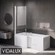 Coniston 1700 Easy Access Walk-In Shower Bath, White colour ,image 4