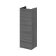 300mm Base Unit - Compact - Hudson Reed OFF581 Graphite Grey Woodgrain, Brown/Grey colour ,image 1