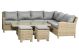 Wentworth 7Pc Deluxe Modular Corner Dining / Lounging Set, Neutrals colour ,image 1