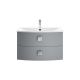 700mm Cabinet & Basin - Hudson Reed SAR201 Dove Grey, Grey colour ,image 1