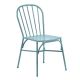 Cellini 870 x 500 Metal Side Chair - Vintage Light Blue