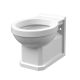 Carlton Wall Hung Pan - Hudson Reed NCS840 White, White colour ,image 1