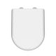 Luxury Soft Close Toilet Seat - Nuie NTS004 White, White colour ,image 1