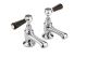 Basin Taps - Hudson Reed BC401HL Chrome, Black/Chrome colour ,image 1