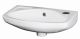 450mm Wall Hung Basin - Nuie NCU842 White, White colour ,image 1
