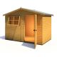 Wroxham 10 x 6 Single Door Shiplap Shed - Style C