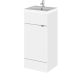 400mm Vanity Unit & Basin - Hudson Reed CBI123 Gloss White, White colour ,image 1