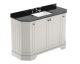 1200mm 4-Door Angled Unit & Marble Top 3TH - Hudson Reed LOF459 Timeless Sand, Grey colour ,image 1