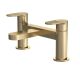 Deck Mounted Bath Filler - Nuie BIN803F Brushed Brass