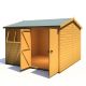 Atlas 10 x 20 Double Door Shiplap Shed - Reverse Apex