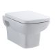Wall Hung Pan & Seat - Hudson Reed CPA005 Gloss White, White colour ,image 1