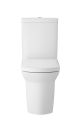 Flush to Wall Pan, Cistern & Seat - Hudson Reed CCL008 Gloss White, White colour ,image 1