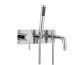 Wall Mounted Bath Shower Mixer - Hudson Reed PK350 Chrome, Chrome colour ,image 1