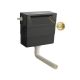 Universal Access Cistern & Brushed Brass Traditional Flush Plate - Hudson Reed XTY6T03 Brushed Brass, Brass colour ,image 1
