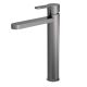 High-Rise Mono Basin Mixer (No Waste) - Nuie ARV770 Black, Black colour ,image 1