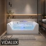 Vidalux WB47 Deluxe 1700 x 850 Whirlpool & Airspa Bath