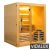 Vidalux 4 Person Nordic Traditional Sauna