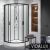 Vidalux Kontrast CC 900 x 900 Quadrant Hydro Shower Cabin