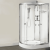 Lisna Waters LW13 1200 x 800 Right Hand Offset Quadrant Shower Pod