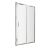 Pacific 1600mm Single Sliding Door - Hudson Reed AQSL16H3 Chrome ,image 1