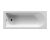 Standard Single Ended Bath 1600 x 700mm - Nuie NBA607 European White, White colour ,image 1