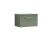 600mm Wall Hung 1 Drawer Vanity & Worktop - Nuie ARN822W Green, Green colour ,image 1