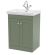 600mm Floor Standing 2-Door Vanity & Basin 1TH - Nuie CLC825A Green, Green colour ,image 1