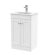 500mm Floor Standing 2 Door Vanity & Basin 2 - Nuie CLC123C White, White colour ,image 1