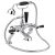 Bath Shower Mixer - Hudson Reed BC404HL Chrome, Black/Chrome colour ,image 1