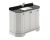 1000mm 4-Door Angled Unit & Marble Top 1TH - Hudson Reed LOF482 Timeless Sand, Grey colour ,image 1