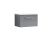 600mm Wall Hung 1 Drawer Vanity & Laminate Top - Nuie ARN2222LSW Grey, Grey colour ,image 1