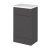 WC Unit & Top - Hudson Reed CBI905 Gloss Grey, Grey colour ,image 1