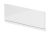 Straight Front Panel & Plinth (1500) - Hudson Reed BPR101 White, White colour ,image 1