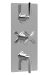 Triple Thermostatic Shower Valve With Diverter - Nuie CLL3023 Chrome, Chrome colour ,image 1