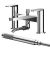 Deck Mounted Bath Shower Mixer With Kit - Nuie BIN304 Chrome, Chrome colour ,image 1