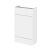 500mm WC Unit - Compact - Hudson Reed OFF145 Gloss White, White colour ,image 1