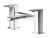 Deck Mounted Bath Filler - Nuie WIN303 Chrome, Chrome colour ,image 1