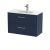 800mm Wall Hung 2-Drawer Vanity & Basin 2 - Hudson Reed JNU2926B Blue, Blue colour ,image 1