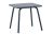PORTO 800 x 800 Table - Anthracite Aluminium Metal Garden Table