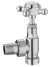 Angled Radiator Valve Pack (Pairs) - Hudson Reed HT300 Chrome, Chrome colour ,image 1