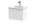 500mm Wall Hung Single Drawer Vanity & Basin 1 - Hudson Reed DFF191A White, White colour ,image 1