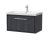 800mm Wall Hung Single Drawer Vanity with Basin - 1 Tap Hole - Hudson Reed LIL2225E Grey, Grey colour ,image 1