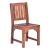 Premium Devon Hardwood Range - 890 x 440 Side Chair