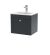 500mm Wall Hung 1 Drawer Vanity & Basin 2 - Nuie CLC1491C Black, Black colour ,image 1