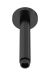 Wall-Mounted Arm - Hudson Reed ARM415 Matt Black, Black colour ,image 1