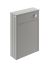 550mm WC Unit - Hudson Reed LON241 Storm Grey, Grey colour ,image 1