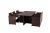 Nevada Brown 6 Seater Cube Set, Brown colour ,image 1