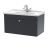 800mm Wall Hung 1 Drawer Vanity & Basin 1TH - Nuie CLC1496F Black, Black colour ,image 1